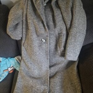Elegant Women's Gray Trench Coat
